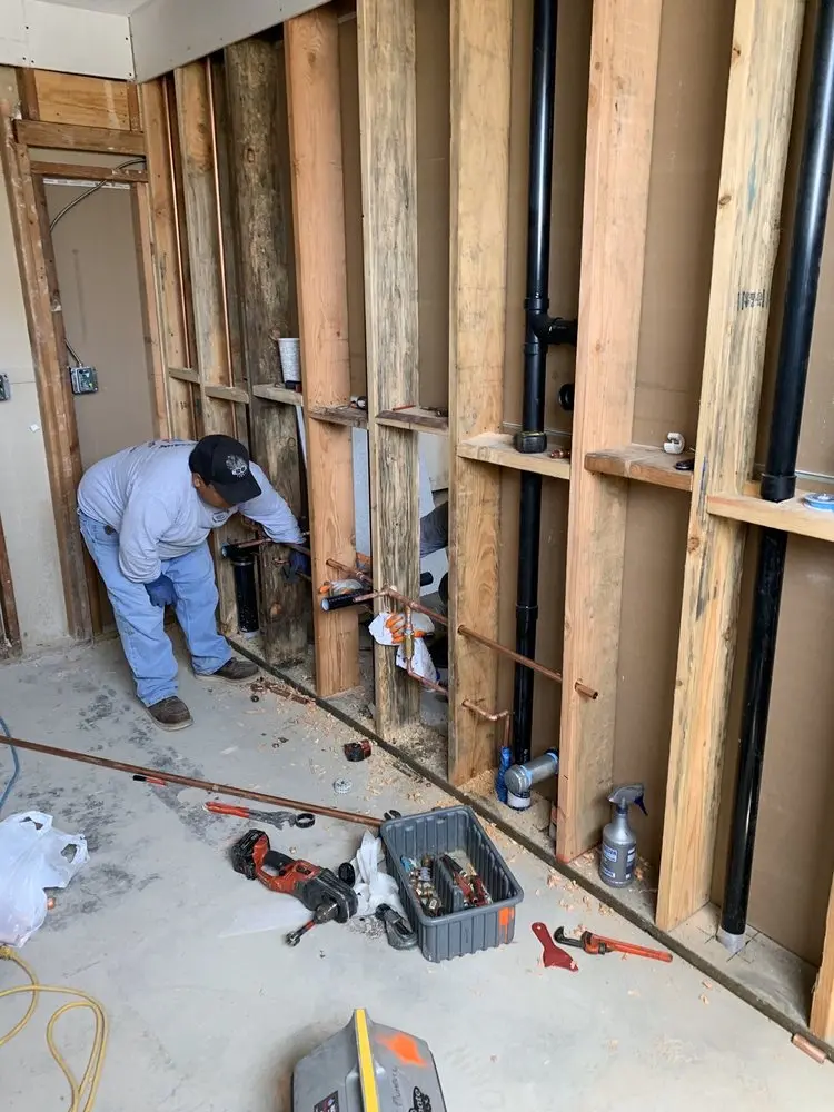 Commercial rough-in plumbing for Water Heater Replacement in Pine Glen